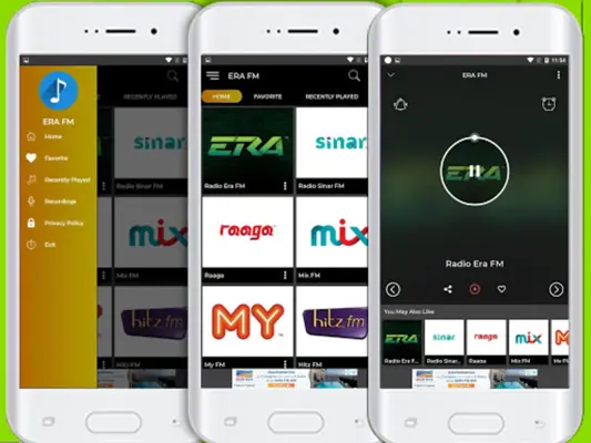 Radio Era Fm Online Radio Era android App screenshot 1